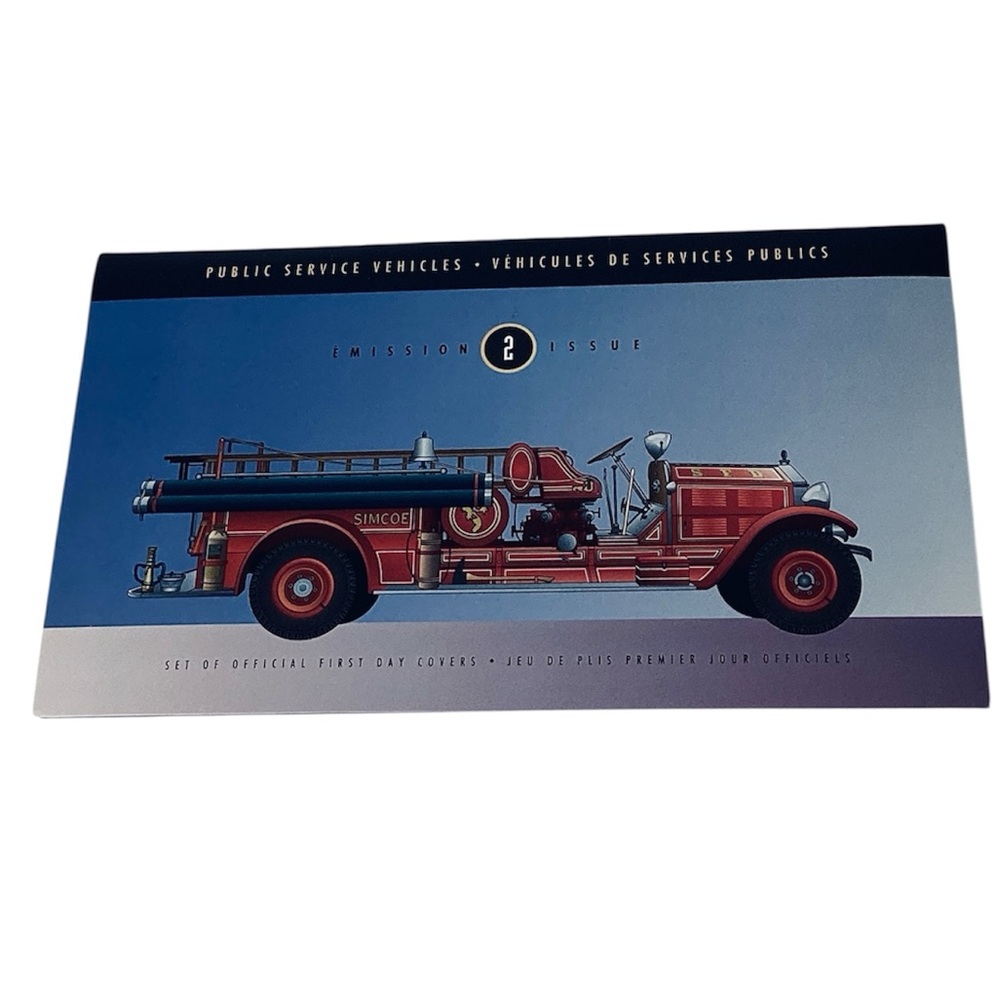 🌺 1994 First Day Cover of Public Service Vehicle Series